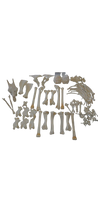 Charger l'image dans la galerie, Giraffe 14 ft tall female giraffe skeleton
