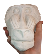 Cargar imagen en el visor de la galería, Baboon: Mandrill Baboon #1 (Male) Death Cast Replica Life cast