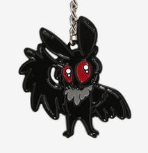 Load image into Gallery viewer, Mothman Chibi Key Chain
Mothman Figure Keychain