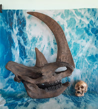 Load image into Gallery viewer, Woolly Rhino skull cast replica 3