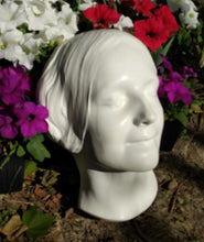 Load image into Gallery viewer, L'Inconnue de la Seine Face Cast Life Mask (Lifesize) Death mask life cast Plaster