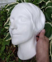 Load image into Gallery viewer, L'Inconnue de la Seine Face Cast Life Mask (Lifesize) Death mask life cast Plaster