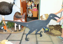 Load image into Gallery viewer, Deinonychus dinosaur wall decor