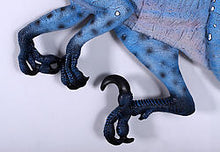 Load image into Gallery viewer, Deinonychus dinosaur wall decor