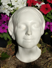 Load image into Gallery viewer, L'Inconnue de la Seine Face Cast Life Mask (Lifesize) Death mask life cast Plaster