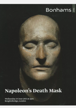 Load image into Gallery viewer, Napoleon: Life Cast Life Mask Death Cast of Napoleon Bonaparte (Plaster)