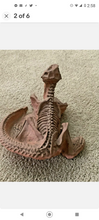 画像をギャラリービューアに読み込む, Psittacosaur Dinosaur Replica 14" Dinosaur skeleton cast in matrix