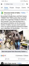 Cargar imagen en el visor de la galería, Tinker the T.rex skeleton cast replica T-rex Tinker Juvenile Trex