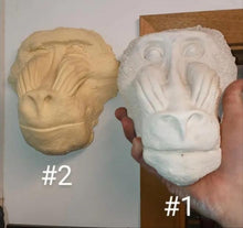Load image into Gallery viewer, Baboon: Mandrill Baboon Death Cast #2 Replica Life Cast