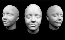 Load image into Gallery viewer, Wednesday Addams Family Christina Ricci Life Mask (life cast)