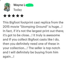 Cargar imagen en el visor de la galería, 2015 Stomping Ground Bigfoot Foot cast