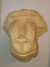 Cargar imagen en el visor de la galería, Baboon: Mandrill Baboon #2 (male?) death cast replica Life cast