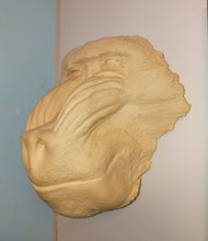 Cargar imagen en el visor de la galería, Baboon: Mandrill Baboon #2 (male?) death cast replica Life cast