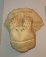 Cargar imagen en el visor de la galería, Baboon: Mandrill Baboon #2 (male?) death cast replica Life cast
