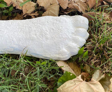 Cargar imagen en el visor de la galería, 1 Bigfoot Patterson "Patty" track footprint cast Plaster Bigfoot Cast Track Replica