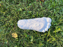 Cargar imagen en el visor de la galería, 1 Bigfoot Patterson "Patty" track footprint cast Plaster Bigfoot Cast Track Replica