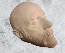 Charger l&#39;image dans la galerie, Lee: Death mask of Robert E. Lee Life Mask Cast