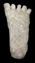 画像をギャラリービューアに読み込む, 1980s Bigfoot Cast Replica Footprint Track Kentucky