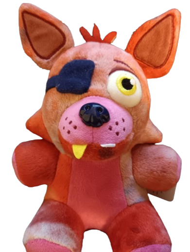 Five Nights at Freddy's Tye Die Foxy Plushie Stuffed Funko Pop