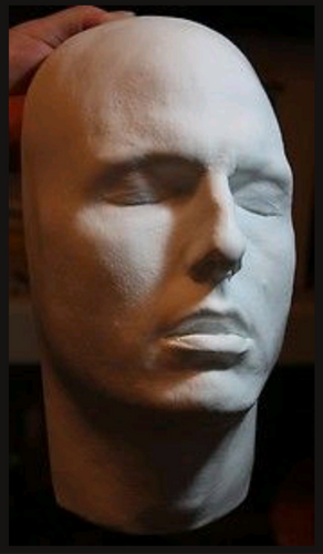 Tom Cruise Life Mask / Life Cast Top Gun Life size bust  Vanilla Sky Life Face Mask