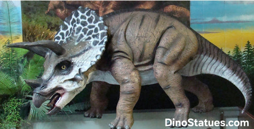 Triceratops Dinosaur Garden Statue Sculpture Fiberglass