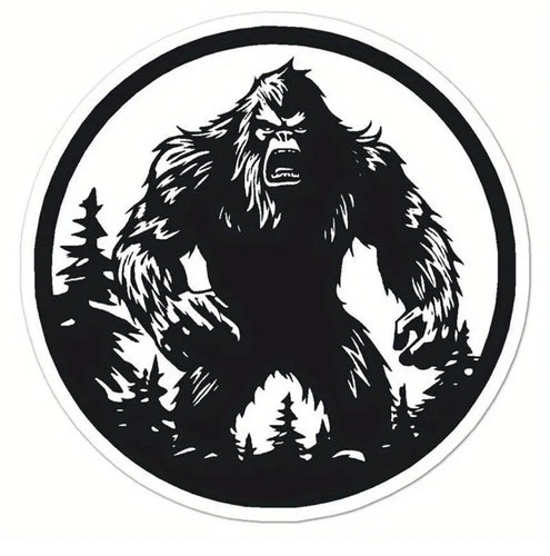 Bigfoot Sticker Car Truck Sticker Sasquatch Yeti sticker Free Shipping