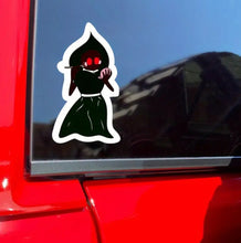 Cargar imagen en el visor de la galería, Flatwoods Monster Sticker &quot;Pretty&quot; Bigfoot Cryptid Cryptozoology