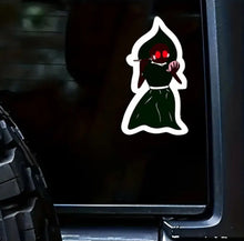 Cargar imagen en el visor de la galería, Flatwoods Monster Sticker &quot;Pretty&quot; Bigfoot Cryptid Cryptozoology