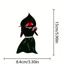 Cargar imagen en el visor de la galería, Flatwoods Monster Sticker &quot;Pretty&quot; Bigfoot Cryptid Cryptozoology