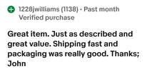Charger l'image dans la galerie, Some of our recent Feedback