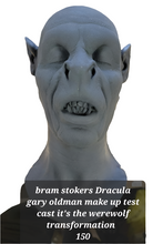 Cargar imagen en el visor de la galería, Gary Oldman Bat Bram Stokers Dracula Bat Life mask life cast Werewolf