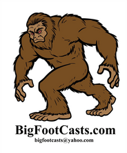 Cargar imagen en el visor de la galería, Bigfoot with Beer Stickers $1 Sasquatch Yeti sticker picked randomly