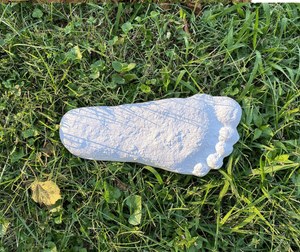 1 Bigfoot Patterson "Patty" track footprint cast Plaster Bigfoot Cast Track Replica