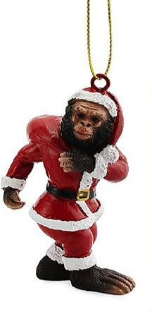 Christmas Bigfoot Christmas Ornament