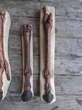 Load image into Gallery viewer, Horse legs and hooves cast replicas (Teaching quality) painted