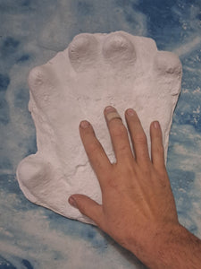 1970s Marx Bigfoot / Sasquatch Handprint #1 (1970's)