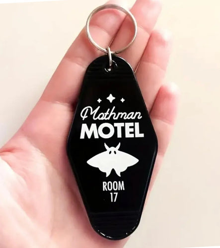 The Mothman Prophecies movie AVALON MOTOR INN PROP KEYTAG Point Pleasant monsterTHE MOTHMAN PROPHECIES movie AVALON MOTOR INN PROP KEYTAG Point Pleasant monster