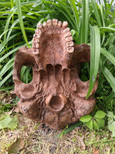 Load image into Gallery viewer, Bigfoot Skull Cast Artistic Interpretation by Master artist ( top of skull only).