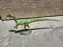 Laden Sie das Bild in den Galerie-Viewer, Compsognathus  &quot;Compy&quot; Dinosaur statue