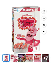 画像をギャラリービューアに読み込む, Frankenberry with Monster Marshmallows, Kids Cereal, Halloween Limited Edition, 18.8 oz