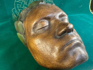 Beethoven life mask With Laurel Leaves / life cast (Resin) Ludwig van Beethoven's Life Mask Cast