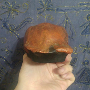 Homo erectus: Java Man skull cap cast replica Trinil