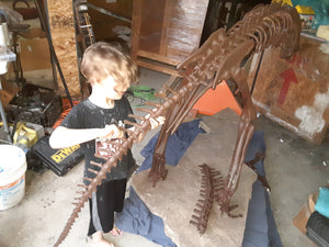 Lufengosaurus skeleton cast replica dinosaur for sale or rent