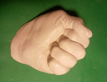 Load image into Gallery viewer, Muhammad Ali Hand Fist Life Cast (Plaster)