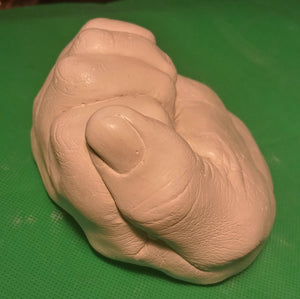 Muhammad Ali Hand Fist Life Cast (Plaster)