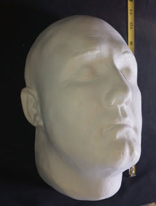 George Reeves life cast replica Life mask