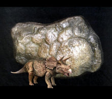 Load image into Gallery viewer, Triceratops Dinosaur Skin Cast Replica