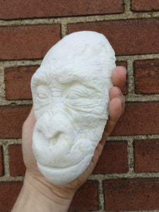 Gorilla: Juvenile Gorilla Face Death cast Life cast Baby Gorilla