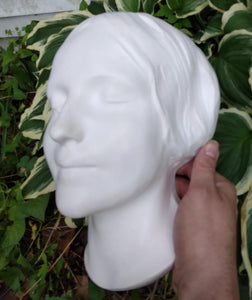 L'Inconnue de la Seine Face Cast Life Mask (Lifesize) Death mask life cast