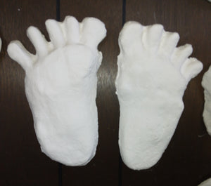 1984 Paul Freeman's "Wrinkle Foot" cast  "A" Bigfoot Sasquatch footprint track cast replicas